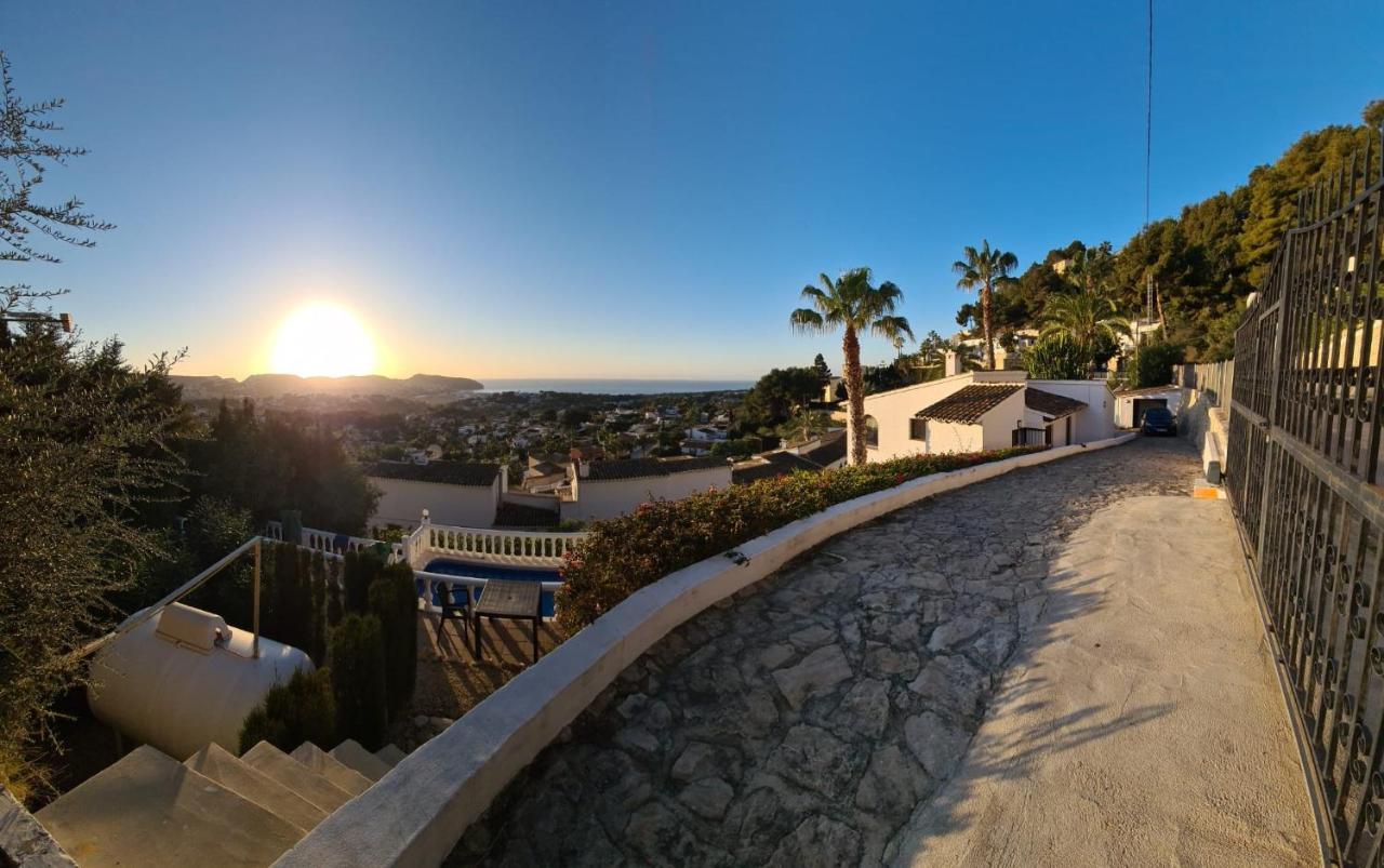 Casa Moya Moraira - Seaview Villa Teulada Dış mekan fotoğraf