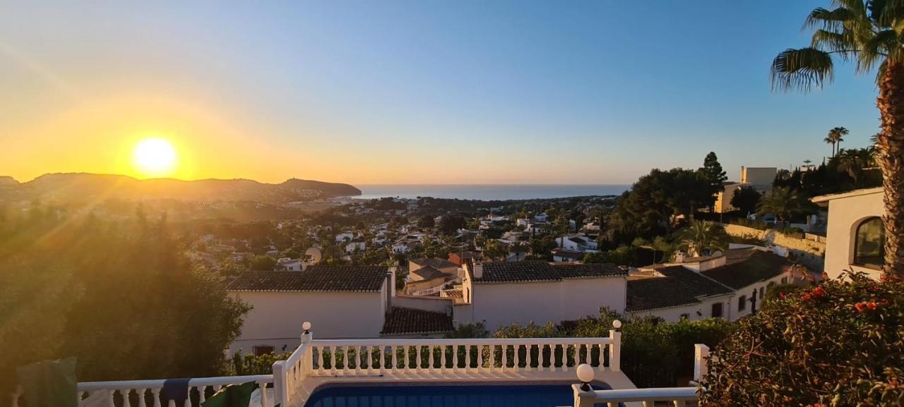 Casa Moya Moraira - Seaview Villa Teulada Dış mekan fotoğraf