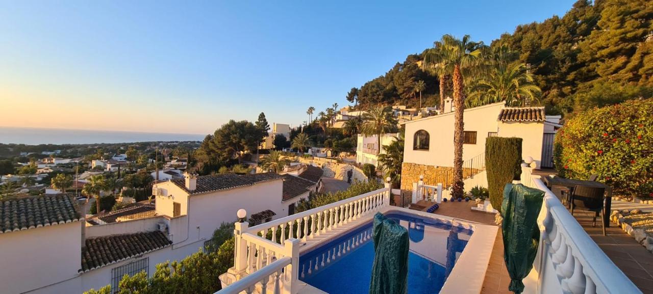 Casa Moya Moraira - Seaview Villa Teulada Dış mekan fotoğraf