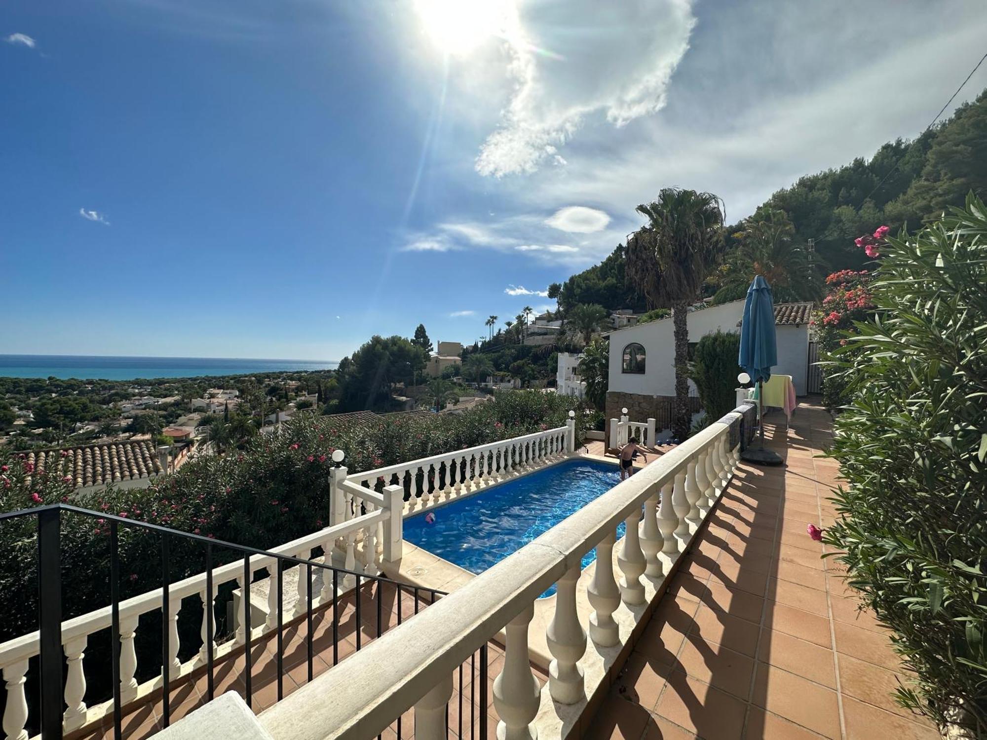 Casa Moya Moraira - Seaview Villa Teulada Dış mekan fotoğraf